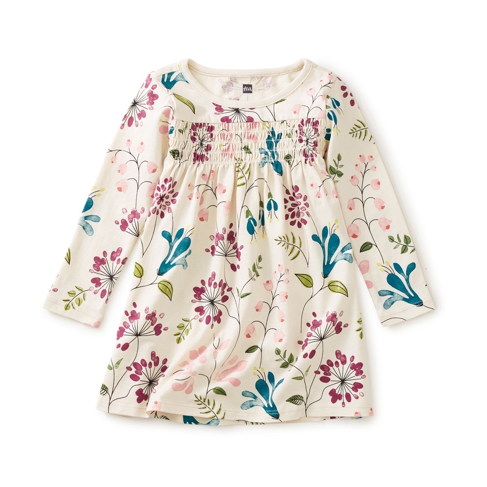 Tea Collection smocked empire baby dress